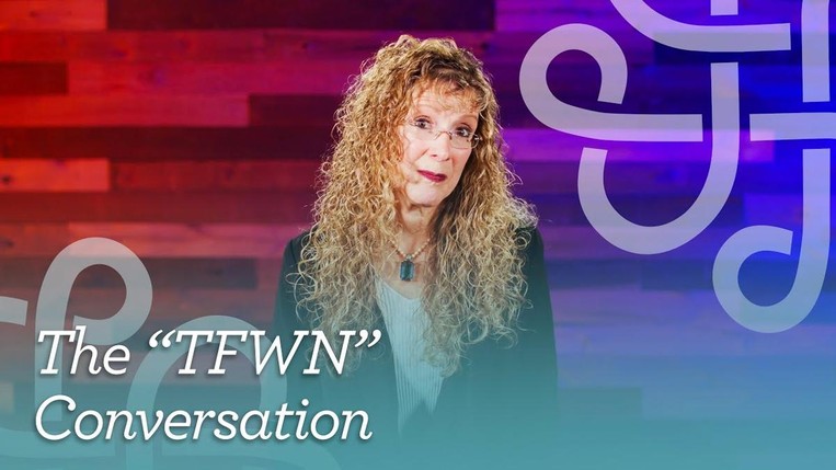 Willa Williams talks about "The TFWN Conversation" in the studio.