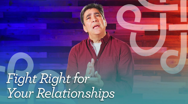 fight right for your relationships screengrab, Chris Grace