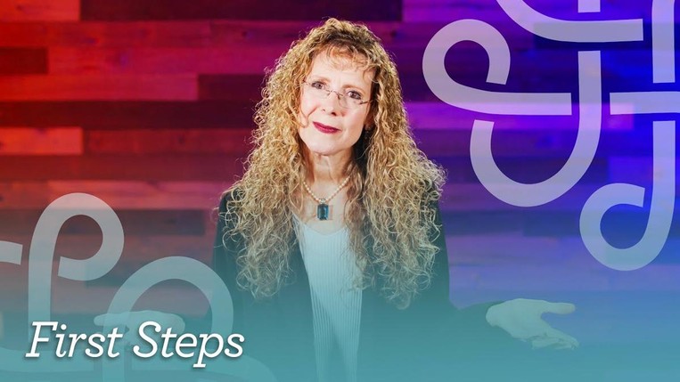 Willa Williams above the CMR logo and video title "First Steps".